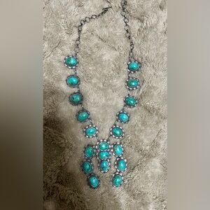 Turquoise Sterling Silver Necklace